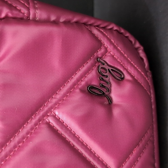 Lug Curtsy Mini Metallic Orchid Crossbody Bag. - Picture 3 of 13